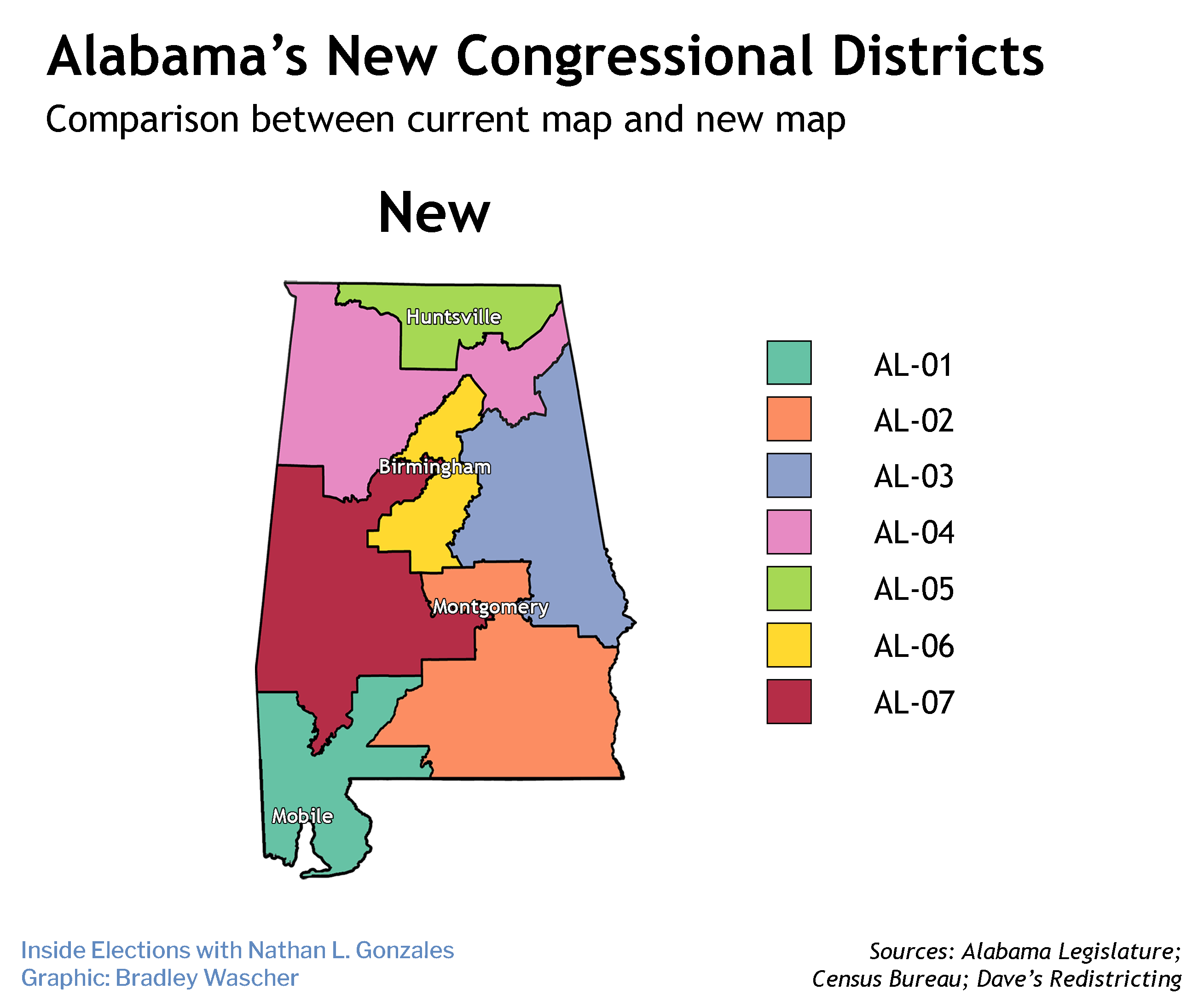 Alabama Redistricting A CrimsonRed Congressional Map News